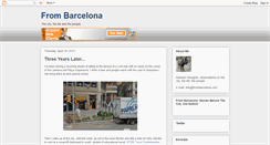 Desktop Screenshot of frombarcelona.com