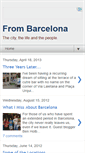 Mobile Screenshot of frombarcelona.com