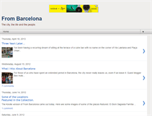 Tablet Screenshot of frombarcelona.com